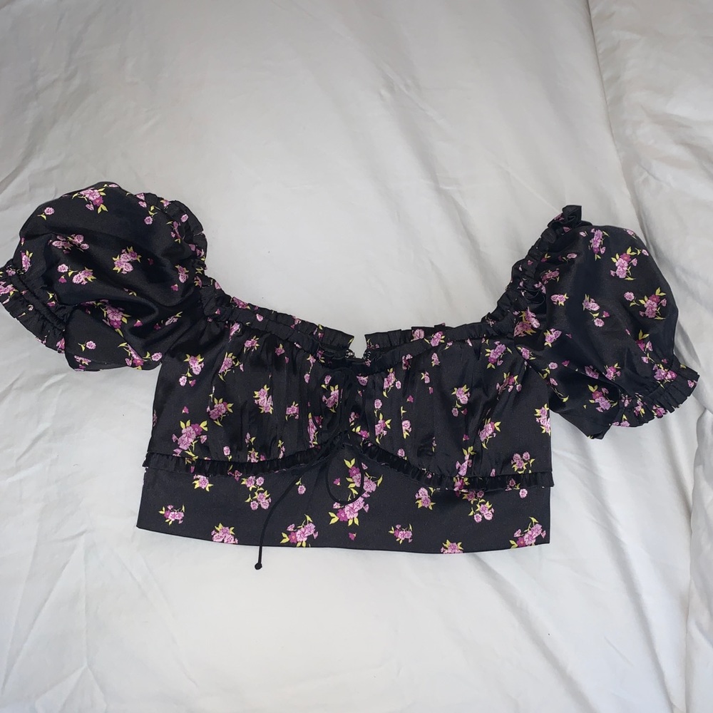 For Love and Lemons Floral Top